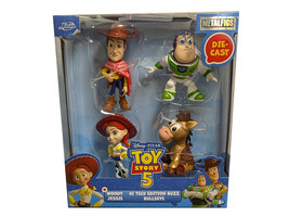 Set of 4 Diecast Figures Toy Story 5 2026 Movie Metalfigs Series Diecast models Jada 37318
