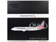 Boeing 737 MAX 8 Commercial Aircraft American Airlines N326RP Gray with Striped Tail Gemini 200 Series 1/200 Diecast Model Airplane GeminiJets G2AAL1413