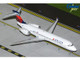Boeing 717 200 Commercial Aircraft Delta Air Lines N947AT White with Blue and Red Tail Gemini 200 Series 1/200 Diecast Model Airplane GeminiJets G2DAL1417