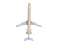 McDonnell Douglas MD 90 Commercial Aircraft Saudia Airlines HZ API Beige with Blue Tail Gemini 200 Series 1/200 Diecast Model Airplane GeminiJets G2SVA1333
