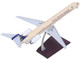 McDonnell Douglas MD 90 Commercial Aircraft Saudia Airlines HZ API Beige with Blue Tail Gemini 200 Series 1/200 Diecast Model Airplane GeminiJets G2SVA1333