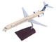 McDonnell Douglas MD 90 Commercial Aircraft Saudia Airlines HZ API Beige with Blue Tail Gemini 200 Series 1/200 Diecast Model Airplane GeminiJets G2SVA1333