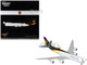 Boeing 747 8F Commercial Aircraft UPS Worldwide Services N607UP White with Brown Tail Gemini 200 Interactive Series Series 1/200 Diecast Model Airplane GeminiJets G2UPS1187