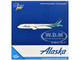 Boeing 787 9 Commercial Aircraft Alaska Airlines N784HA White with Blue and Green Tail 1/400 Diecast Model Airplane GeminiJets GJASA2400 Boeing 787 9 Commercial Aircraft Alaska Airlines N784HA White with Blue and Green Tail 1/400 Diecast Model Airplane GeminiJets GJASA2400