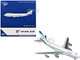 Boeing 747 100 Commercial Aircraft Iran Air EP IAM White with Blue Stripes 1/400 Diecast Model Airplane GeminiJets GJIRA2305