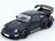RWB 964 Matt Black 1/64 Diecast Model Car Inno Models IN64-RWB964-BM