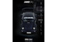 RWB 964 Matt Black 1/64 Diecast Model Car Inno Models IN64-RWB964-BM