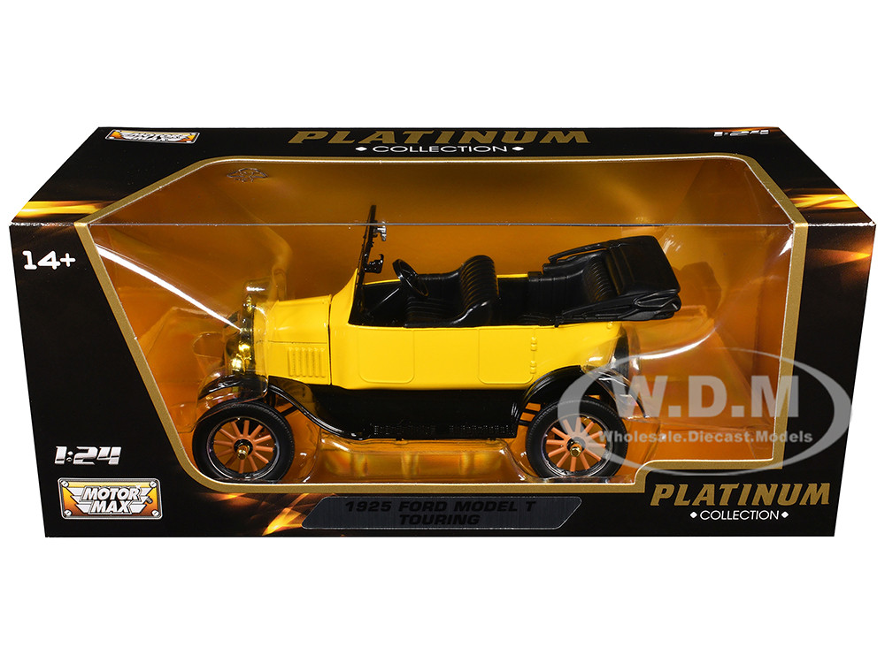 1925 Ford Model T Touring Yellow 