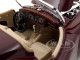 1951 Jaguar XK 120 Roadster Burgundy 1/24 Diecast Model Car Bburago 22018