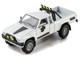 1985 Toyota Hilux SR5 Pickup Truck White with Black Graphics Collection Series 1/64 Diecast Model Car by Majorette MJ8505001022 1985 Toyota Hilux SR5 Pickup Truck White with Black Graphics Collection Series 1/64 Diecast Model Car by Majorette MJ8505001022