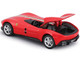 Ferrari Monza SP1 Red with Italian Flag Stripes Speed Icons Series 1/64 Diecast Model Car Maisto 15702RD Ferrari Monza SP1 Red with Italian Flag Stripes Speed Icons Series 1/64 Diecast Model Car Maisto 15702RD