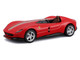 Ferrari Monza SP1 Red with Italian Flag Stripes Speed Icons Series 1/64 Diecast Model Car Maisto 15702RD