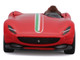 Ferrari Monza SP1 Red with Italian Flag Stripes Speed Icons Series 1/64 Diecast Model Car Maisto 15702RD