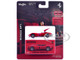 Ferrari Monza SP1 Red with Italian Flag Stripes Speed Icons Series 1/64 Diecast Model Car Maisto 15702RD