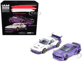 International Automotive Modified IAM 2025 Surayaba Indonesia Box Set of 2 Pieces 1/64 Diecast Model Cars Inno Models IN64-IAM25-SURABAYA