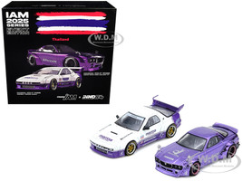 International Automotive Modified IAM 2025 Thailand Box Set of 2 Pieces 1/64 Diecast Model Cars Inno Models IN64-IAM25-THAILAND