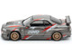Nissan Skyline GT R R34 Z Tune RHD Right Hand Drive Gray Metallic with Graphics Indonesia Diecast Expo 2024 Exclusive Edition 1/64 Diecast Model Car Inno Models IN64-R34ZT-IDE11 Nissan Skyline GT R R34 Z Tune RHD Right Hand Drive Gray Metallic with Graphics Indonesia Diecast Expo 2024 Exclusive Edition 1/64 Diecast Model Car Inno Models IN64-R34ZT-IDE11