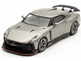 Nissan GT R50 By ItalDesign Gray Metallic Indonesia Diecast Expo 2024 Exclusive Edition 1/64 Diecast Model Car Inno Models IN64-R50-IDE11