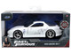 1993 Mazda RX 7 HKS White The Fast and the Furious 2001 Movie 25 Years of Fast & Furious Series 1/32 Diecast Model Car Jada 32588