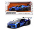 Chevrolet Corvette C8 Liberty Walk Candy Blue and Black Hyper Spec Series 1/24 Diecast Model Car Jada 36496