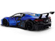 Chevrolet Corvette C8 Liberty Walk Candy Blue and Black Hyper Spec Series 1/24 Diecast Model Car Jada 36496