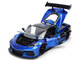 Chevrolet Corvette C8 Liberty Walk Candy Blue and Black Hyper Spec Series 1/24 Diecast Model Car Jada 36496