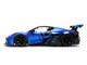 Chevrolet Corvette C8 Liberty Walk Candy Blue and Black Hyper Spec Series 1/24 Diecast Model Car Jada 36496 Chevrolet Corvette C8 Liberty Walk Candy Blue and Black Hyper Spec Series 1/24 Diecast Model Car Jada 36496
