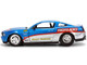 2010 Ford Mustang GT Rekudo Blue Metallic with Red and Silver Stripes Bigtime Muscle Series 1/24 Diecast Model Car Jada 36609
