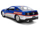 2010 Ford Mustang GT Rekudo Blue Metallic with Red and Silver Stripes Bigtime Muscle Series 1/24 Diecast Model Car Jada 36609