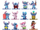 Set of 12 Diecast Figures Disney s Stitch Franchise Nano Metalfigs Series Diecast models Jada 37361 Set of 12 Diecast Figures Disney s Stitch Franchise Nano Metalfigs Series Diecast models Jada 37361