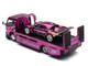 Nissan Pandem Fuso 300 Flatbed Truck RHD Right Hand Drive Purple Chrome and Lotus Pandem Elise Purple Chrome with Graphics 2 Car Box Set Hobby Expo China 2026 1/64 Diecast Model Car Pop Race PR640481-0485 Nissan Pandem Fuso 300 Flatbed Truck RHD Right Hand Drive Purple Chrome and Lotus Pandem Elise Purple Chrome with Graphics 2 Car Box Set Hobby Expo China 2026 1/64 Diecast Model Car Pop Race PR640481-0485