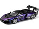 McLaren Senna GTR Midnight Purple Metallic with Black Top HCFC 2025 Limited Edition 1/64 Diecast Model Car Trends Hobby 241080J McLaren Senna GTR Midnight Purple Metallic with Black Top HCFC 2025 Limited Edition 1/64 Diecast Model Car Trends Hobby 241080J