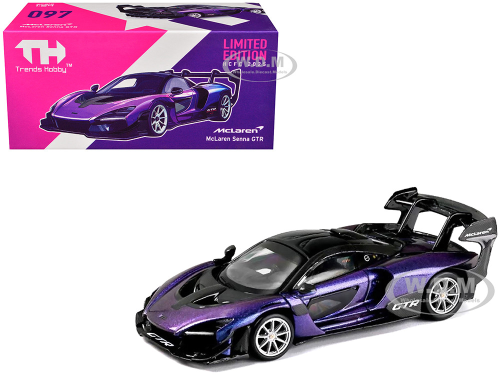 コレクション mchan McLaren Senna GTR Midnight Purple Metallic with Black Top 