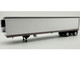 53 Spread Axle Refrigerated Trailer White 1/87 (HO) Plastic Model Car HO Logistics HL-168