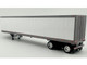 53 Spread Axle Refrigerated Trailer White 1/87 (HO) Plastic Model Car HO Logistics HL-168