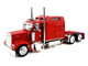 Kenworth W900L Truck Tractor with Sleeper Cab Red and Covered Grain Trailer White with Red Tarp Combo Set 1/87 (HO) Plastic Model Car HO Logistics HL-90008-468 Kenworth W900L Truck Tractor with Sleeper Cab Red and Covered Grain Trailer White with Red Tarp Combo Set 1/87 (HO) Plastic Model Car HO Logistics HL-90008-468