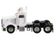 Peterbilt 367 Truck Tractor with Day Cab White and Articulated Tank Trailer Cemex White with Blue Stripes Combo Set 1/87 (HO) Plastic Model Car HO Logistics HL-36707-201 Peterbilt 367 Truck Tractor with Day Cab White and Articulated Tank Trailer Cemex White with Blue Stripes Combo Set 1/87 (HO) Plastic Model Car HO Logistics HL-36707-201