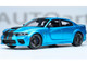 Dodge Charger SRT Hellcat Redeye B5 Blue Metallic with Carbon Stripes 1/18 Model Car Autoart 71753