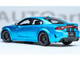 Dodge Charger SRT Hellcat Redeye B5 Blue Metallic with Carbon Stripes 1/18 Model Car Autoart 71753
