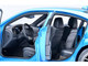 Dodge Charger SRT Hellcat Redeye B5 Blue Metallic with Carbon Stripes 1/18 Model Car Autoart 71753