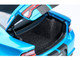 Dodge Charger SRT Hellcat Redeye B5 Blue Metallic with Carbon Stripes 1/18 Model Car Autoart 71753