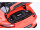 Porsche 911 991 2 GT3 RS Weissach Lava Orange with Carbon Hood and Top 1/18 Model Car Autoart 78177