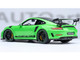 Porsche 911 991 2 GT3 RS Weissach Lizard Green with Carbon Hood and Top 1/18 Model Car Autoart 78179 Porsche 911 991 2 GT3 RS Weissach Lizard Green with Carbon Hood and Top 1/18 Model Car Autoart 78179