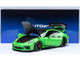 Porsche 911 991 2 GT3 RS Weissach Lizard Green with Carbon Hood and Top 1/18 Model Car Autoart 78179 Porsche 911 991 2 GT3 RS Weissach Lizard Green with Carbon Hood and Top 1/18 Model Car Autoart 78179