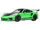 Porsche 911 991 2 GT3 RS Weissach Lizard Green with Carbon Hood and Top 1/18 Model Car Autoart 78179 Porsche 911 991 2 GT3 RS Weissach Lizard Green with Carbon Hood and Top 1/18 Model Car Autoart 78179