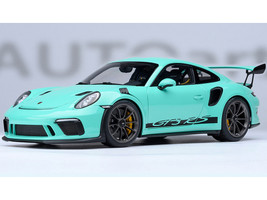Porsche 911 991 2 GT3 RS Mint Green 1/18 Model Car Autoart 78181