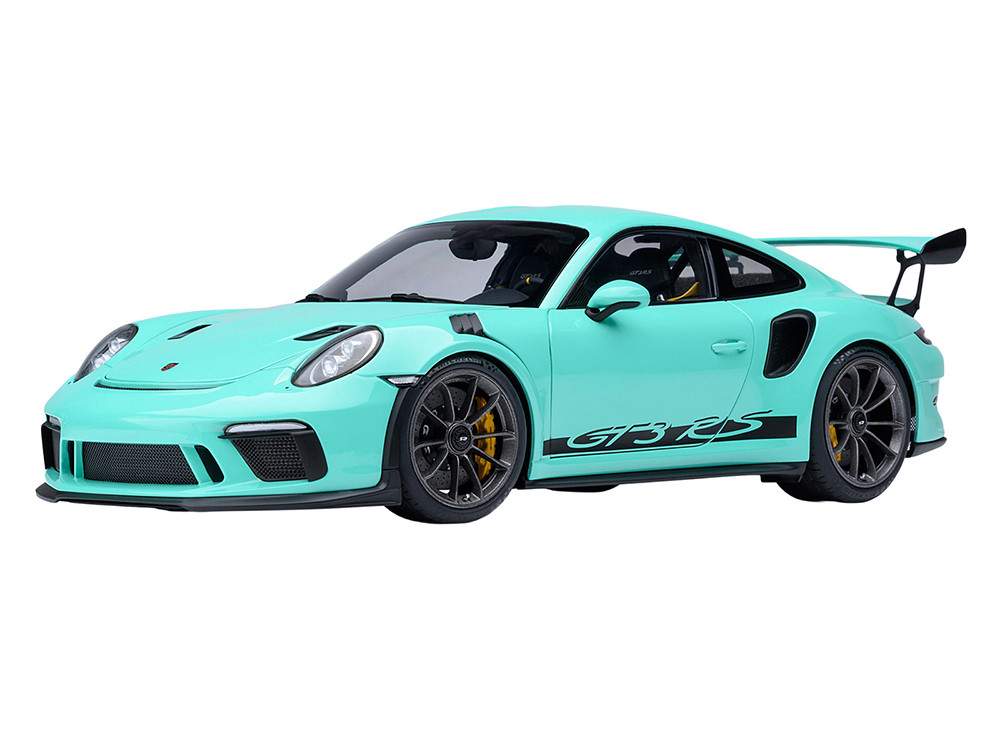 Porsche 911 (991.2) GT3 RS Mint Green 1/18 Model Car by Autoart