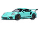 Porsche 911 991 2 GT3 RS Mint Green 1/18 Model Car Autoart 78181 Porsche 911 991 2 GT3 RS Mint Green 1/18 Model Car Autoart 78181