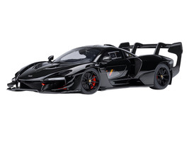 McLaren Senna GTR Onyx Black 1/18 Model Car Autoart 81954
