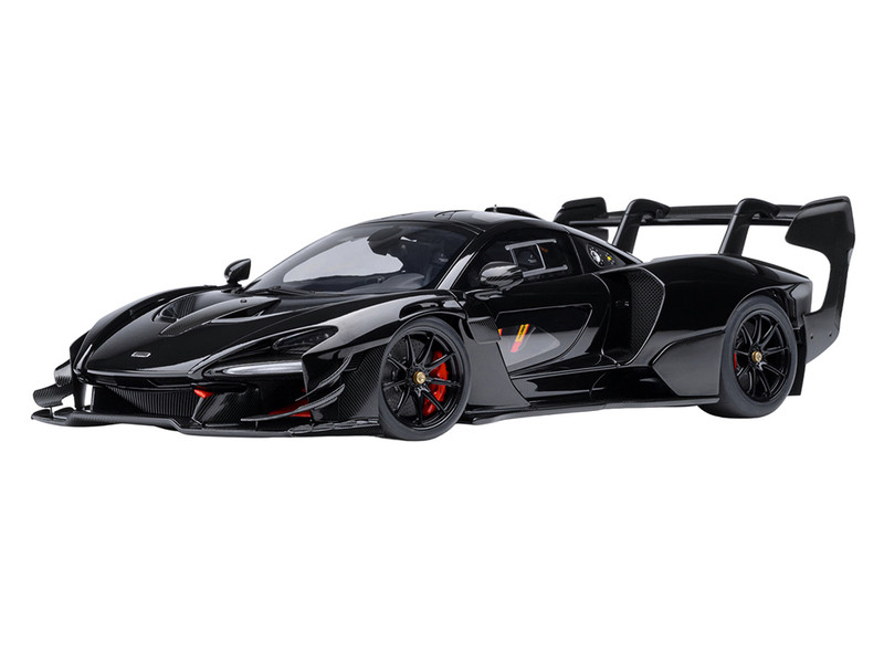 McLaren Senna GTR Onyx Black 1/18 Model Car Autoart 81954